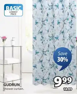 JYSK GUDRUN Shower curtain offer