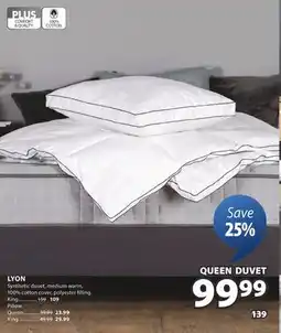 JYSK LYON Synthetic duvet offer