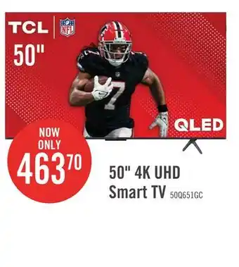 The Brick TCL 50 QLED Pro 4K UHD HDR Pro+ 60Hz Google Smart TV (50Q651G-CA) offer