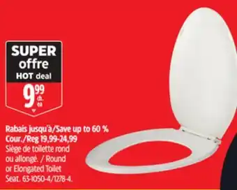 Canadian Tire Siège de toilette rond ou allongé offer