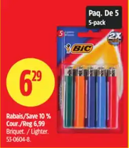 Canadian Tire Briquet BIC offer