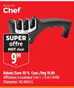 Canadian Tire Affûteuse à couteaux 3en1 MASTER Chef offer