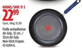 Canadian Tire Poêle antiadhésive Air Grip, 32cm T-Fal offer