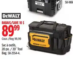 Canadian Tire Sac à outils, 20po DEWALT offer