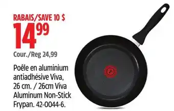 Canadian Tire Poêle en aluminium antiadhésive Viva, 26 cm T-FAL offer