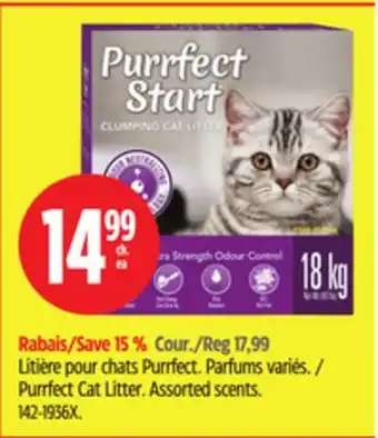 Canadian Tire Litière pour chats Purrfect Start offer