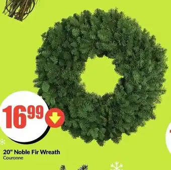 FreshCo 20" Noble Fir Wreath offer