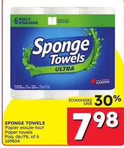 Rossy SPONGE TOWELS Paper towels offer