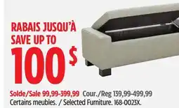 Canadian Tire Certains meubles offer