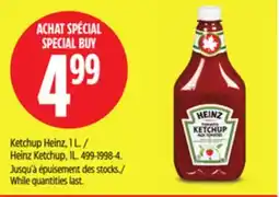 Canadian Tire Ketchup Heinz offer