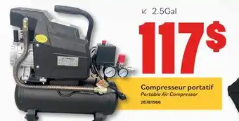 Matériaux Pont Masson Portable Air Compressor offer