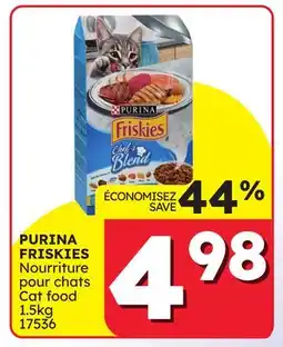 Rossy PURINA FRISKIES Cat food offer