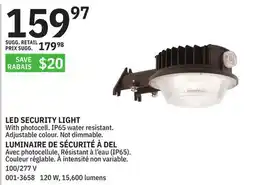 BMR LED SECURITY LIGHT offer