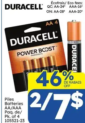 Rossy DURACELL Batteries offer