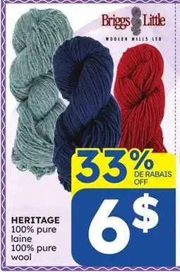 Rossy HERITAGE 100% pure laine 100% pure wool offer