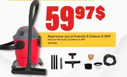 Matériaux Pont Masson Vaccum Wet & Dry 5 Gallons 5.5HP offer