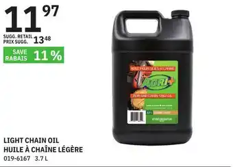 BMR LIGHT CHAIN OIL offer