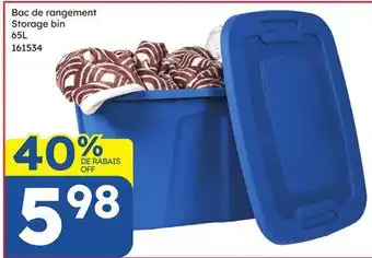 Rossy Storage bin offer