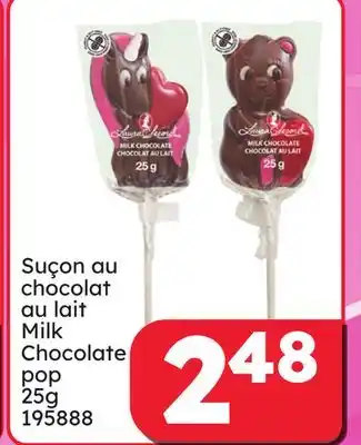 Rossy Milk Chocolate pop offer