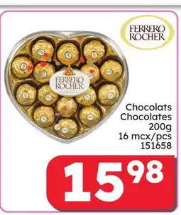 Rossy FERRERO ROCHER Chocolates offer