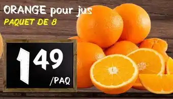 Marche Salaberry ORANGE pour jus offer