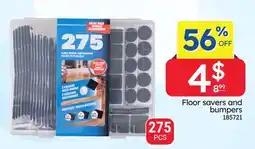 Rossy Floor savers and bumpers offer