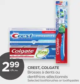 Proxim CREST, COLGATE offer