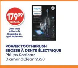 Wellwise by Shoppers BROSSE À DENTS ÉLECTRIQUE DIAMONDCLEAN 9350 PHILIPS offer