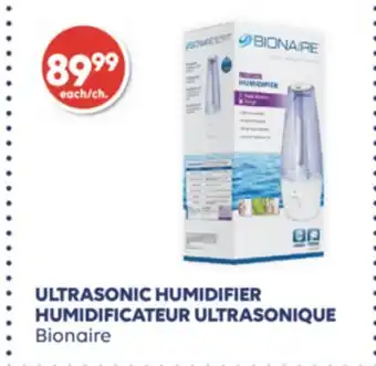 Wellwise by Shoppers HUMIDIFICATEUR ULTRASONIQUE Bionaire offer