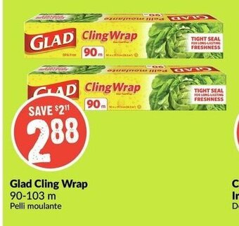 FreshCo Glad Cling Wrap offer