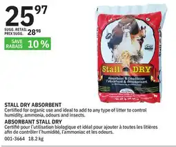 BMR STALL DRY ABSORBENT offer