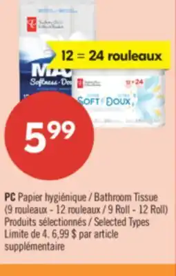 Pharmaprix PC Bathroom Tissue offer