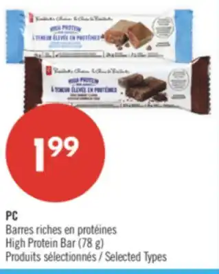 Pharmaprix PC High Protein Bar offer