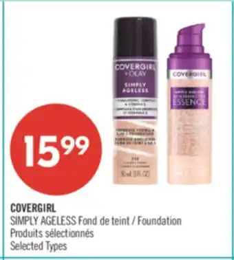 Pharmaprix COVERGIRL SIMPLY AGELESS Foundation offer