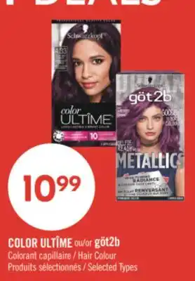 Pharmaprix COLOR ULTÎME or göt2b Hair Colour offer