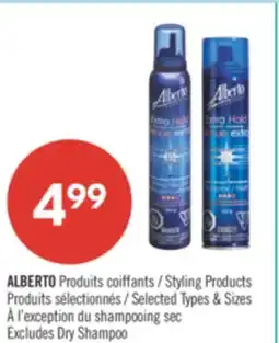 Pharmaprix ALBERTO Styling Products offer