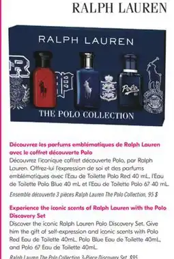 Pharmaprix Ralph Lauren The Polo Collection 3-Piece Discovery Set offer