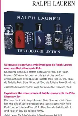 Pharmaprix Ralph Lauren The Polo Collection 3-Piece Discovery Set offer