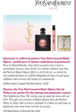 Pharmaprix YSL Black Opium 3-Piece Gift Set offer