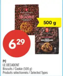 Pharmaprix PC LE DÉCADENT Cookie offer