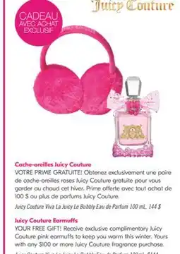 Pharmaprix Juicy Couture Viva La Juicy Le Bubbly Eau de Parfum offer