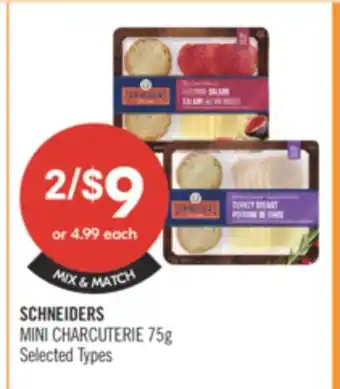 Pharmaprix SCHNEIDERS MINI CHARCUTERIE offer