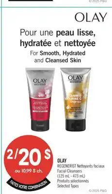 Pharmaprix OLAY FACIAL CLEANSERS offer