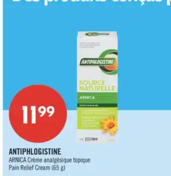 Pharmaprix ANTIPHLOGISTINE Pain Relief Cream offer