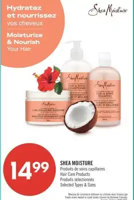 Pharmaprix SHEA MOISTURE Hair Care Products offer