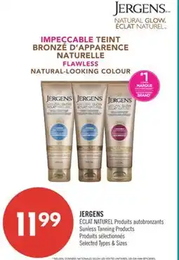 Pharmaprix JERGENS Sunless Tanning Products offer