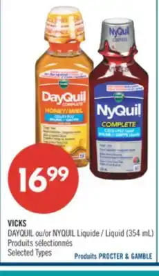 Pharmaprix VICKS DAYQUIL or Liquid offer