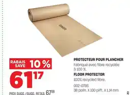 BMR PROTECTEUR POUR PLANCHER offer