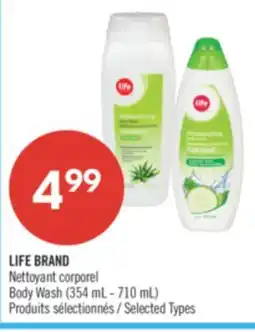 Pharmaprix LIFE BRAND Body Wash offer