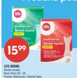 Pharmaprix LIFE BRAND Nasal Strips offer